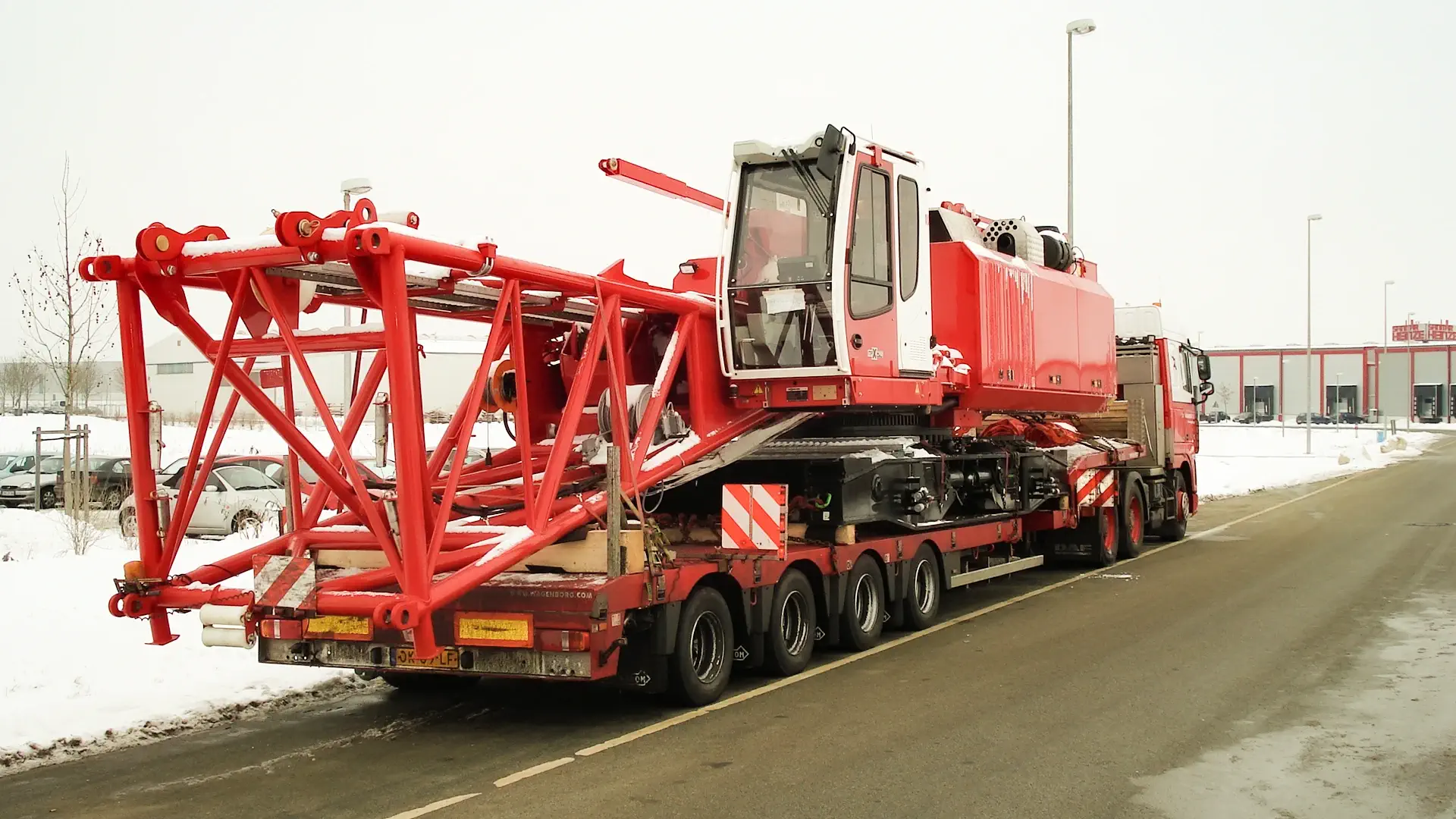abnormal load transport Chichester